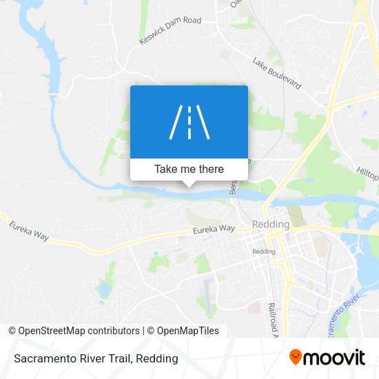 Sacramento River Trail map