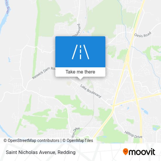 Saint Nicholas Avenue map