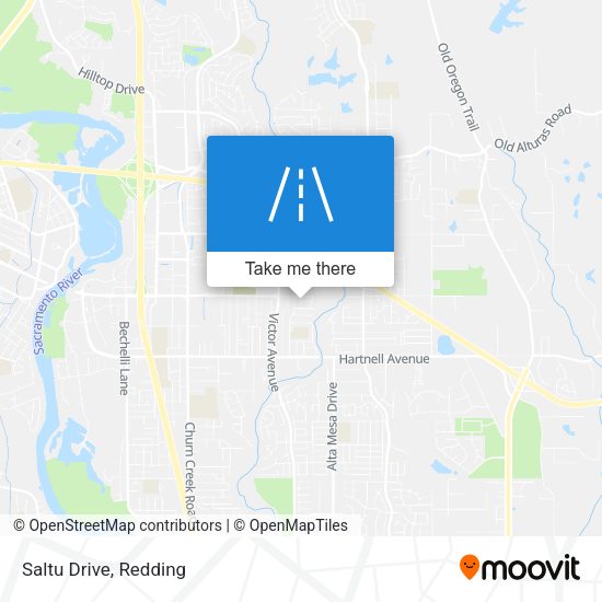 Mapa de Saltu Drive