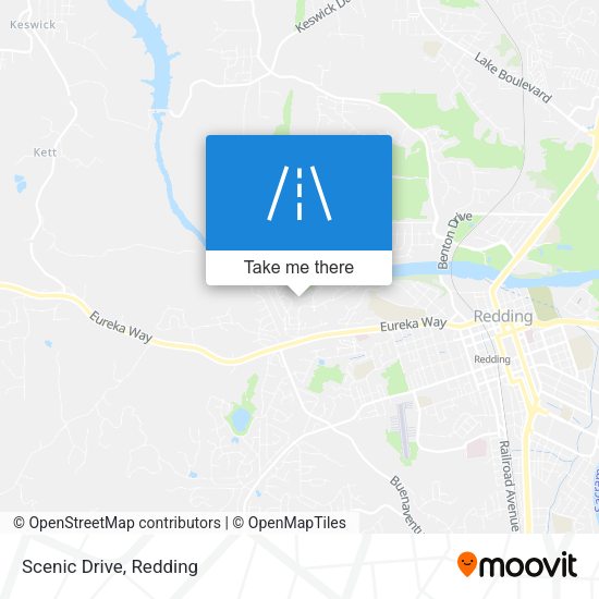 Mapa de Scenic Drive