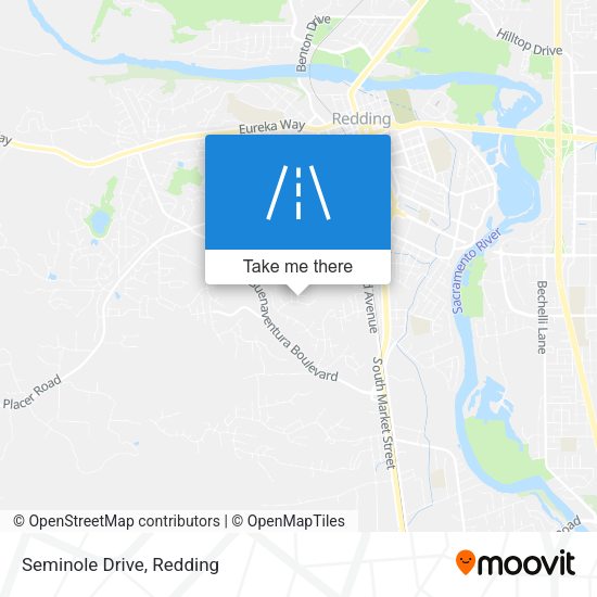 Seminole Drive map