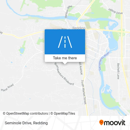 Seminole Drive map