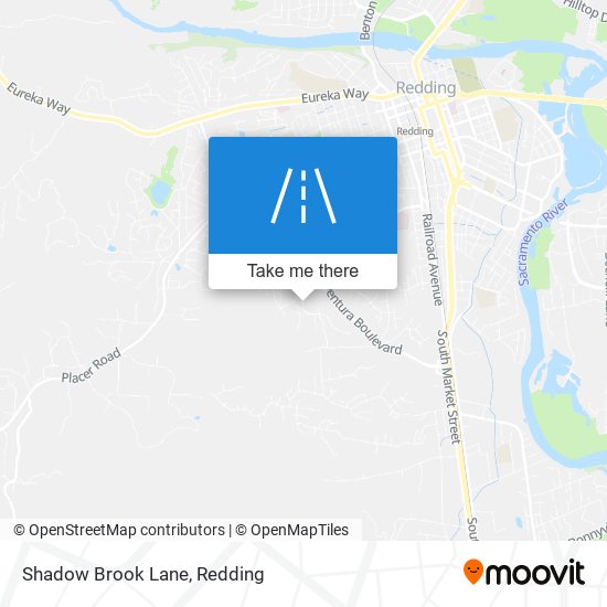 Mapa de Shadow Brook Lane