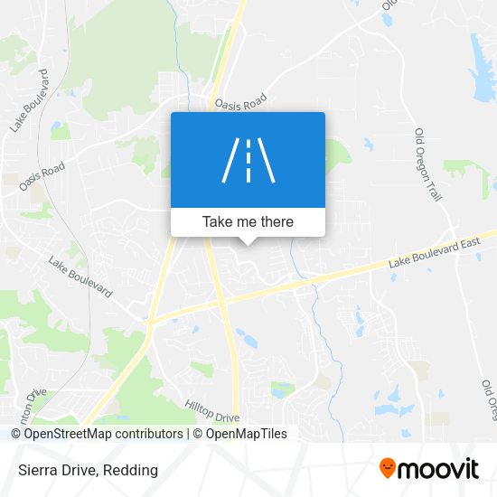 Mapa de Sierra Drive