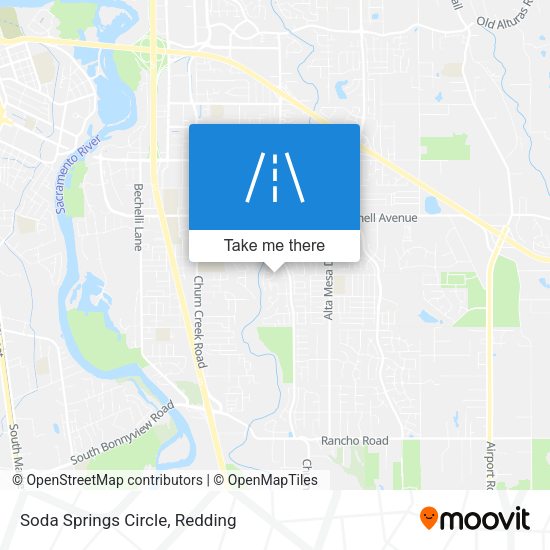 Soda Springs Circle map