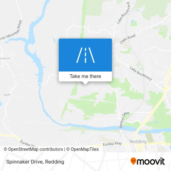 Spinnaker Drive map