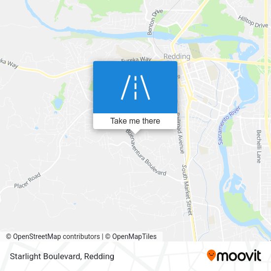 Starlight Boulevard map