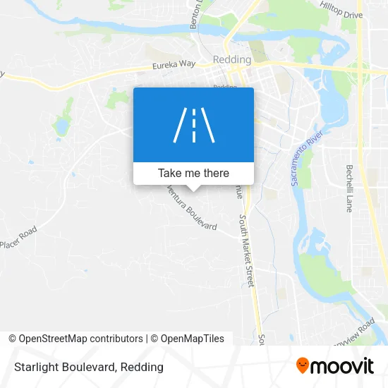 Starlight Boulevard map