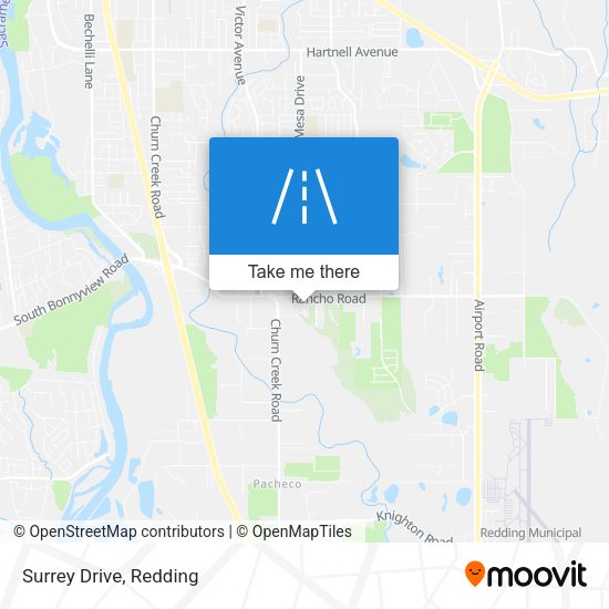 Mapa de Surrey Drive