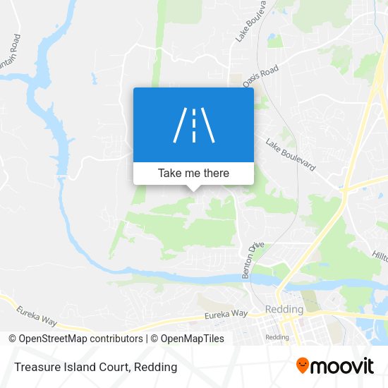 Treasure Island Court map
