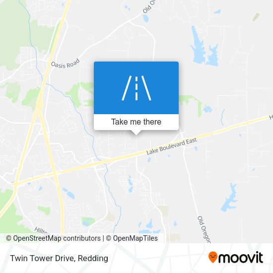 Mapa de Twin Tower Drive