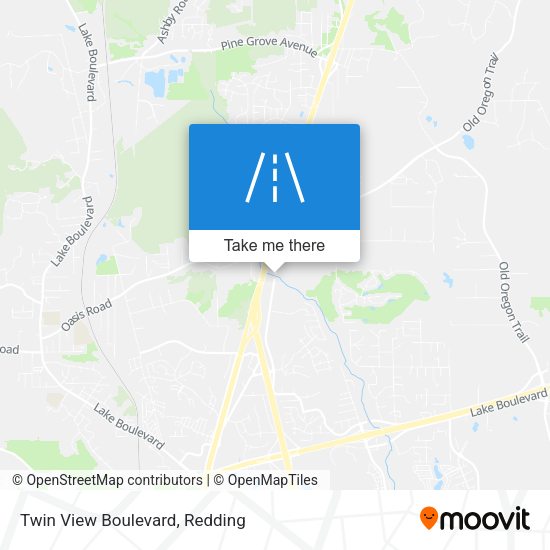 Twin View Boulevard map