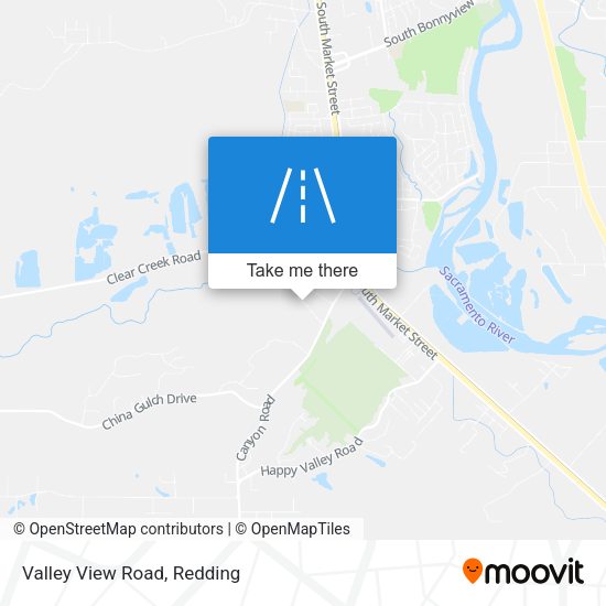 Mapa de Valley View Road