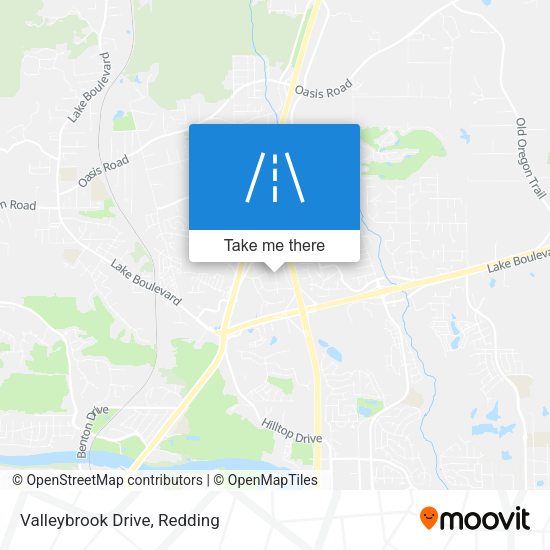 Mapa de Valleybrook Drive