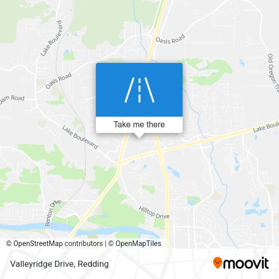 Mapa de Valleyridge Drive