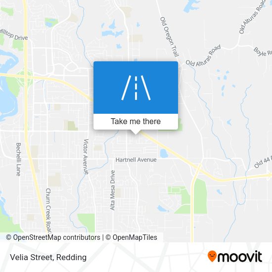 Mapa de Velia Street