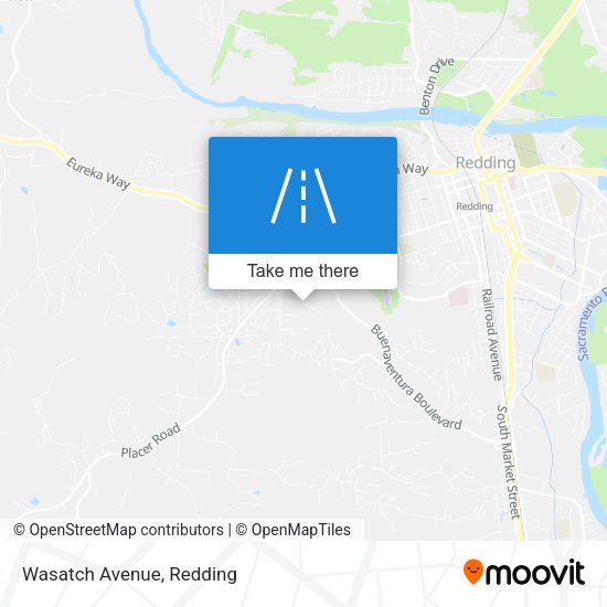 Mapa de Wasatch Avenue