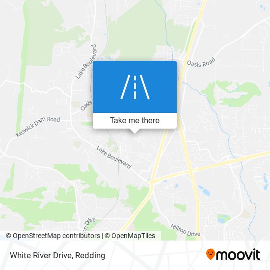 White River Drive map