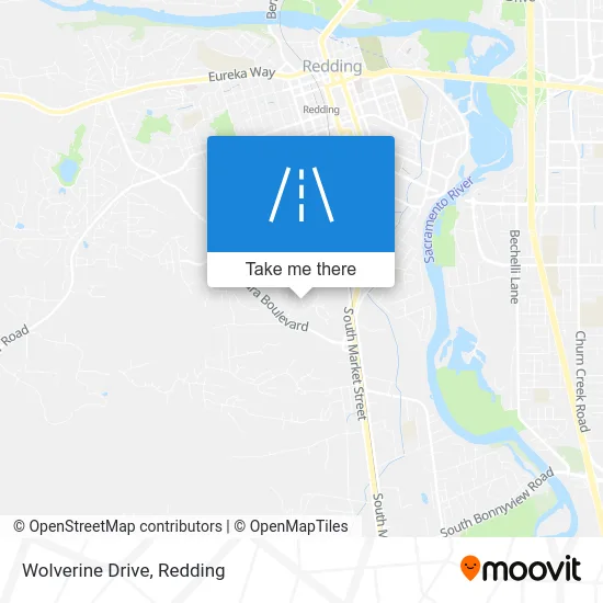 Wolverine Drive map