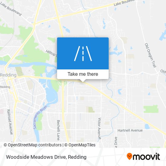 Woodside Meadows Drive map