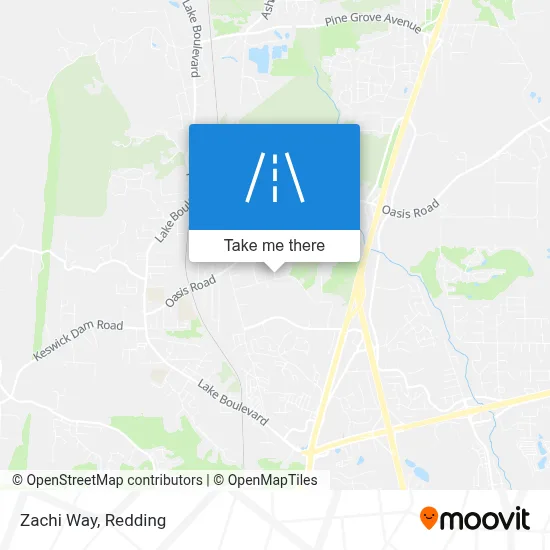 Zachi Way map