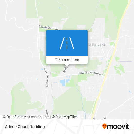 Arlene Court map