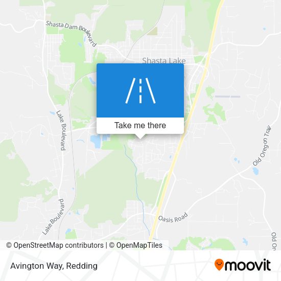 Avington Way map