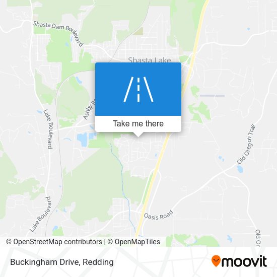 Mapa de Buckingham Drive
