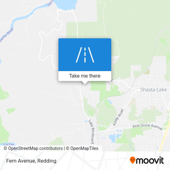 Mapa de Fern Avenue