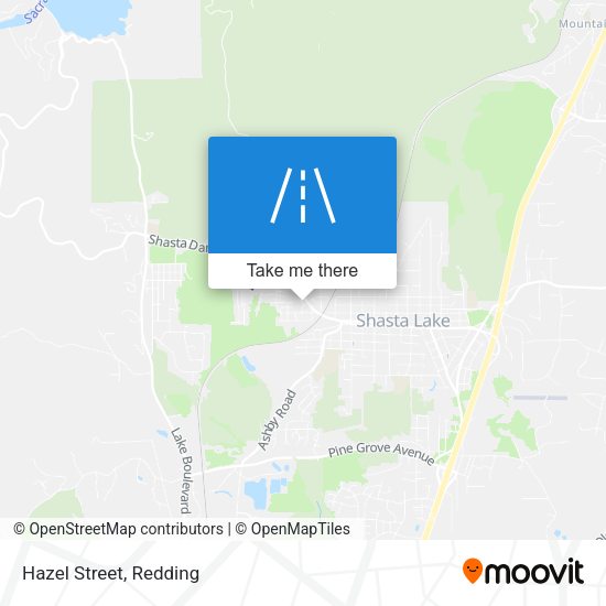 Mapa de Hazel Street