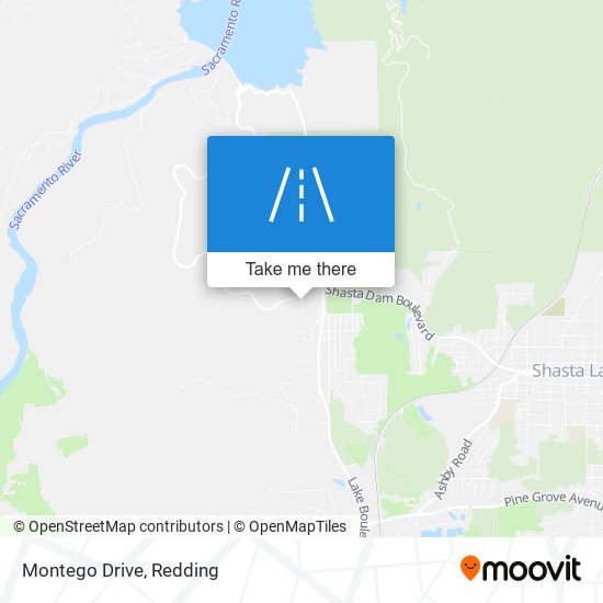 Montego Drive map