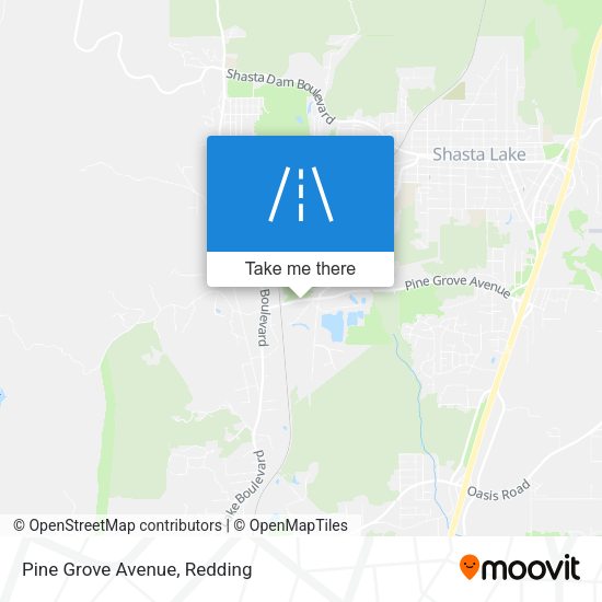 Mapa de Pine Grove Avenue