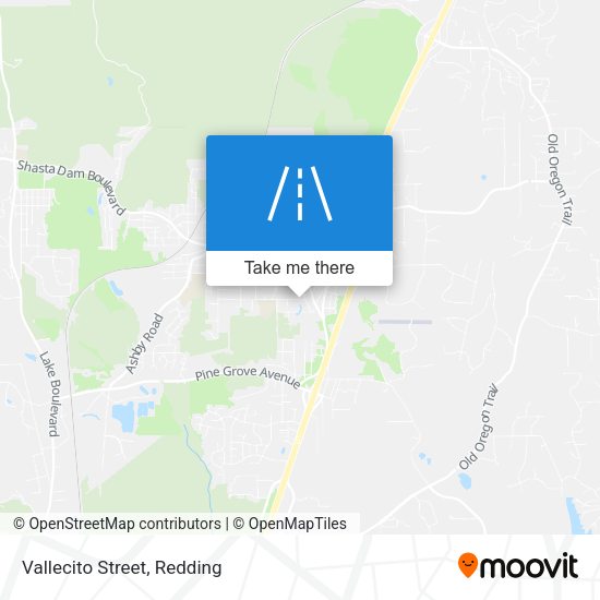 Mapa de Vallecito Street