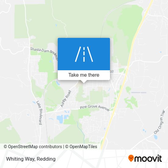 Whiting Way map