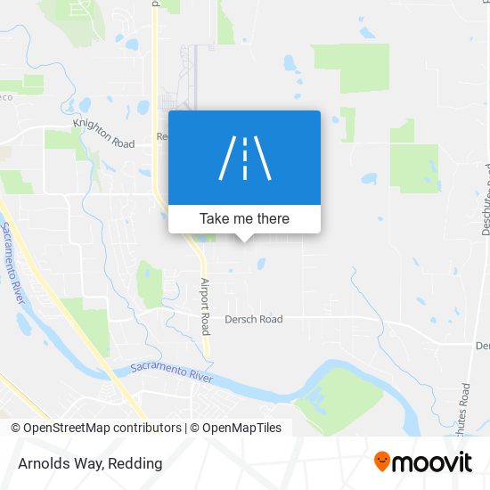 Arnolds Way map