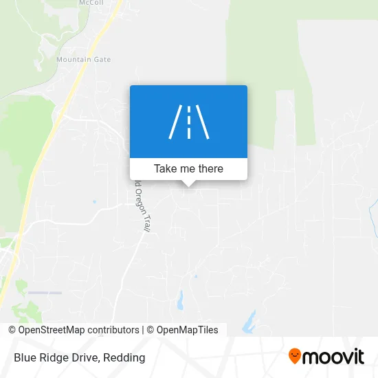 Blue Ridge Drive map