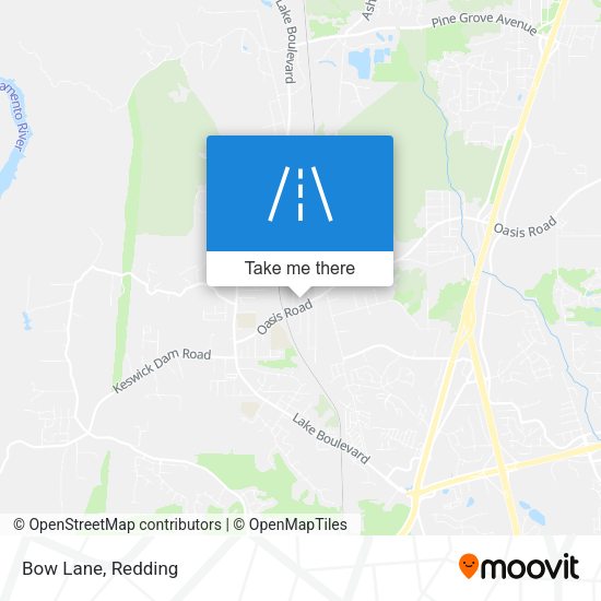 Mapa de Bow Lane