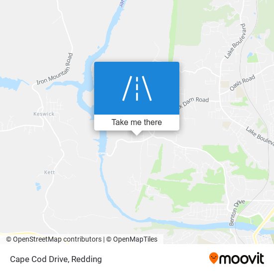 Cape Cod Drive map