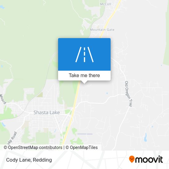 Mapa de Cody Lane