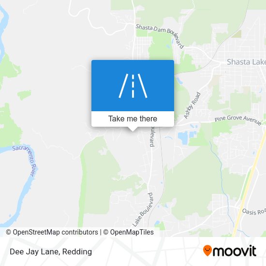 Mapa de Dee Jay Lane
