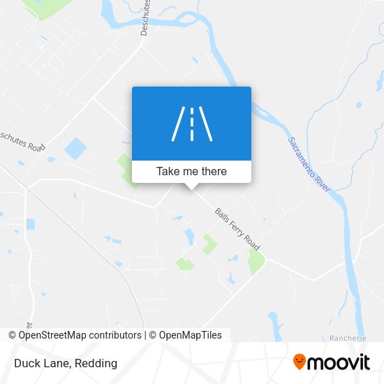 Duck Lane map