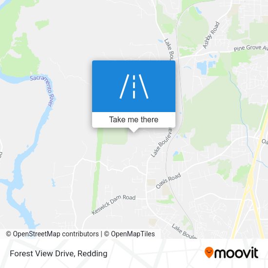 Mapa de Forest View Drive