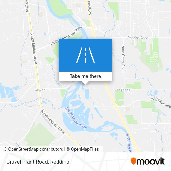 Mapa de Gravel Plant Road