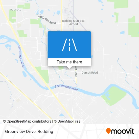 Greenview Drive map