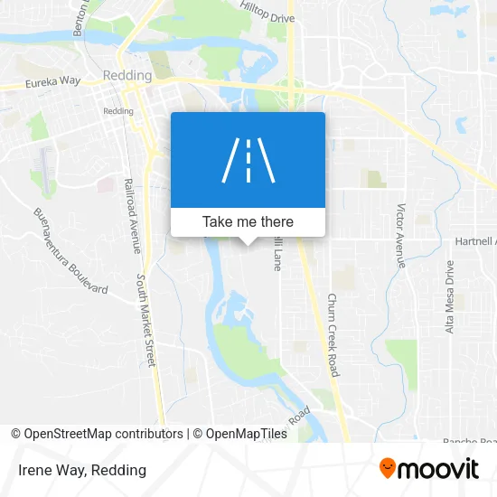 Irene Way map