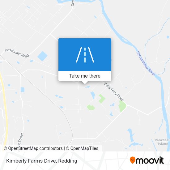 Mapa de Kimberly Farms Drive