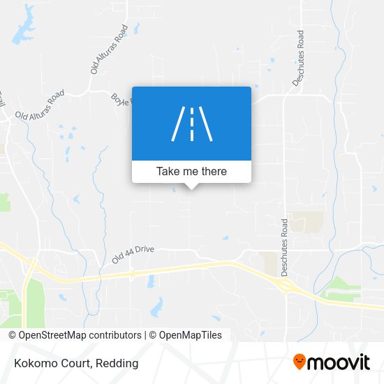 Mapa de Kokomo Court