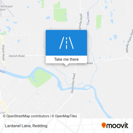 Mapa de Lardanel Lane