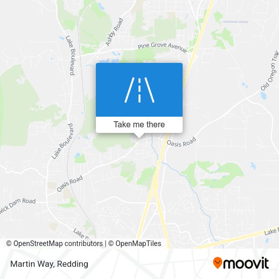 Mapa de Martin Way