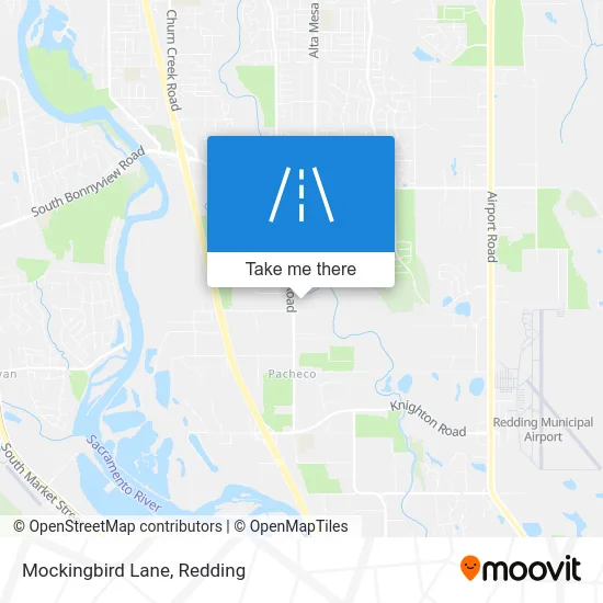Mockingbird Lane map